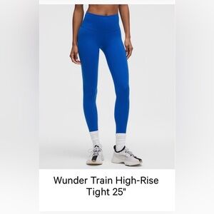 Lululemon Wunder Train Leggings 25”